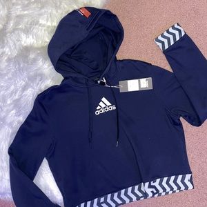 Adidas Cropped Hoodie